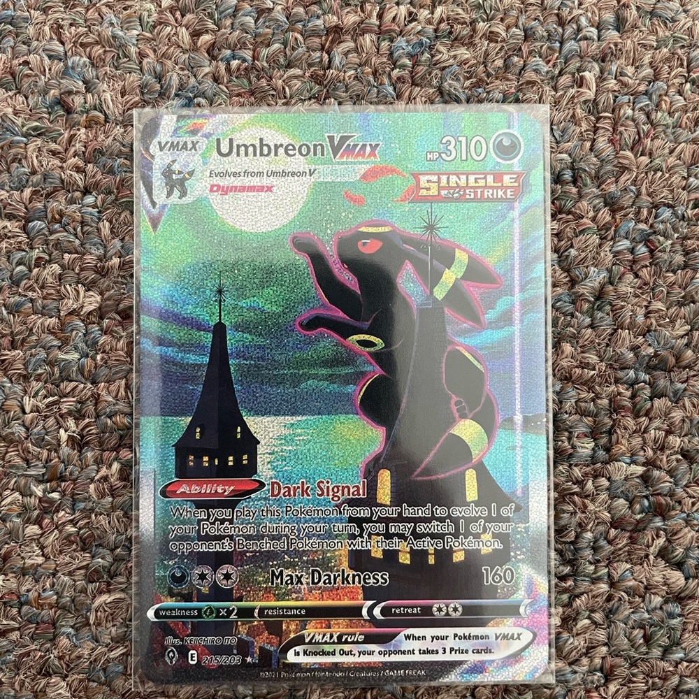 Umbreon Vmax Alt Art Evolving Skies